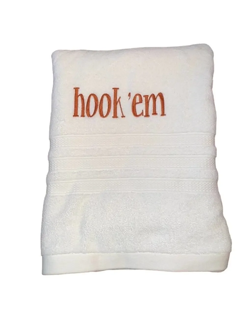 NWT White Charisma Embroidered University of Texas 